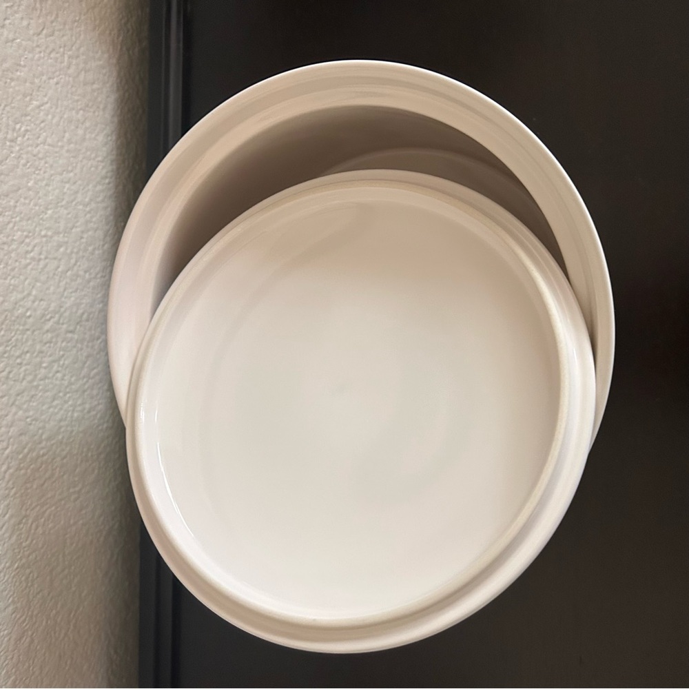 Rae Dunn by Magenta "PANCAKES" ceramic warmer ivory color - Picture 4 of 10